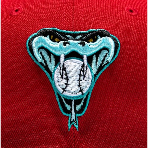 New Era Arizona Diamondbacks Captain Planet 59FIFTY Fitted Hat 01 WS Patch - Picture 3 of 6